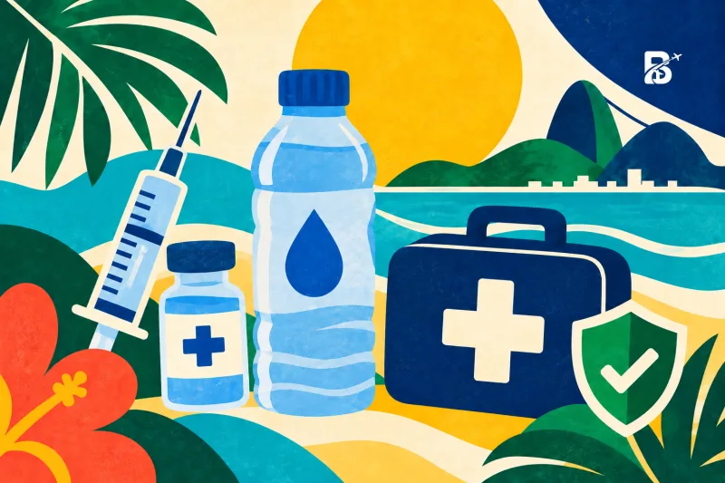 Salud en Brasil: vacunas, agua y asistencia al viajero