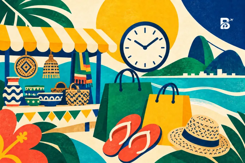 Compras en Brasil: horarios, mercados y qué conviene traer